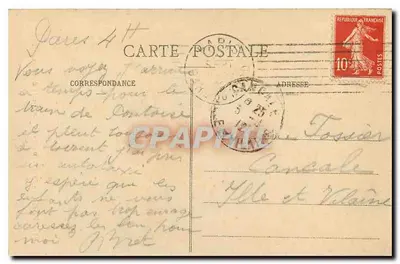 Innenansicht der Kapelle der Invaliden — Paris — unbekannter Verleger, Nr. 101 — Rückseite