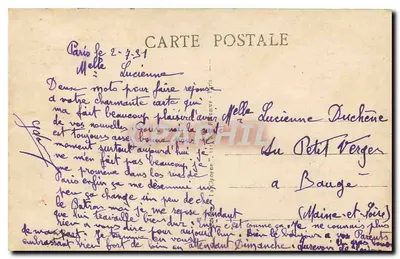 Paris - Palácio do Trocadero e o Ponte de Iena — n° 103 — Verso