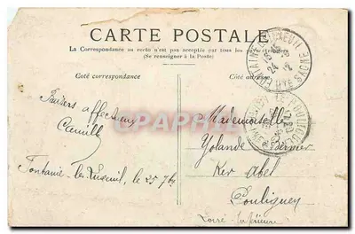 PARIS — Mały Pałac, Champs-Élysées — Wydawca DOZ — Rewers