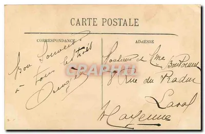 Paris (XVIIIe) — O Sagrado Coração — LL — Verso