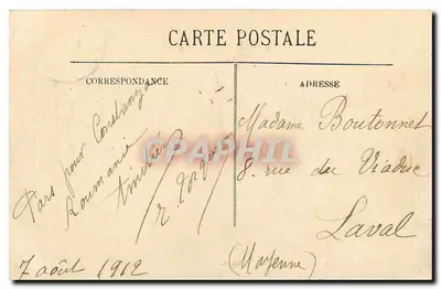 Paris — Le Pont Alexandre III — M. R. — Verso