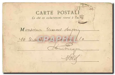 Avenue de l'Opéra — Paryż — B.F., Paryż, n°101 — Rewers