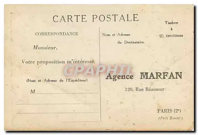 Place de la Bourse — Bourse des Valeurs — Monopolitre — Rewers