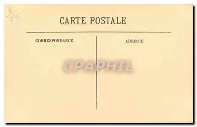 Paris — A Praça da Concórdia — editor não identificado — Verso