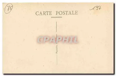 Paris - Die Kammer der Abgeordneten — A.P. — n° 34 — Rückseite