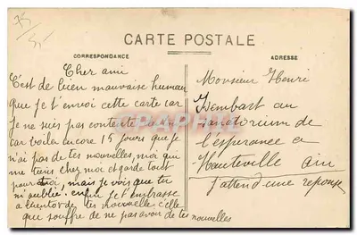 Paryż - Le Trocadéro — widok pod łukiem Wieży Eiffla — wydawca M. F. (n° 25) — Rewers