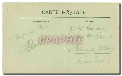 PARIS — A Torre Saint-Jacques — C. M. — Verso