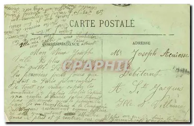Paris (Xe) — Boulevard de Strasbourg — LL. — n° 1441 — Verso