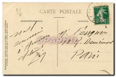 Amiens - Katedra - Sceny Ostatecznego Sądu - L. Caron, n°176 — Rewers