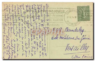 क्लेरमॉन्ट-फेरांड — सामान्य दृश्य — ग.द.ओ. - 1108 C. — पीछे