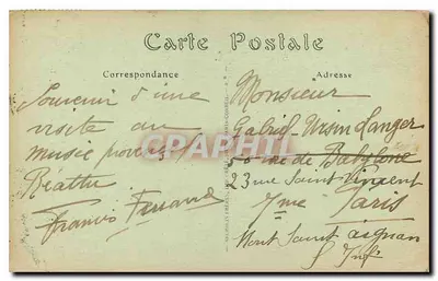 Arles — Muzeum Rzeczywistości — Rodzina malarza Raspala, autorstwa Raspala — Rewers