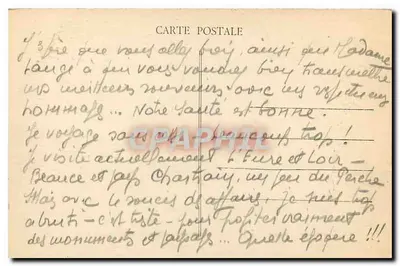 Maintenon (E-et-L) — Aqueduto — Vista em perspectiva — G. Rouenault editor, Dreuz, n° 111 — Verso