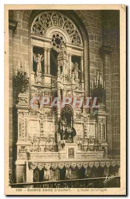 Sainte Anne d'Auray — O Altar Privilegiado — Editor L. Fréte