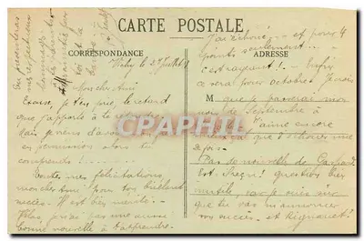 Vichy — Źródło Célestynów — wydawca anonimowy, n° 1163 — Rewers