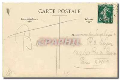 Épernay — Zamek Mercier — Wydawca: L. Brangéniart, Épernay — Rewers