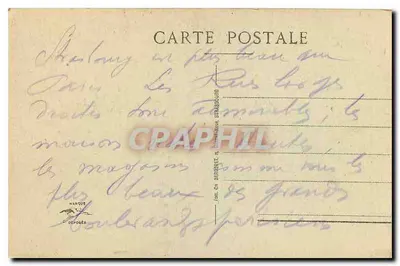 Strasbourg — Pomnik Goethego — wydawca Ch. Berdenez, nr 266 — Rewers