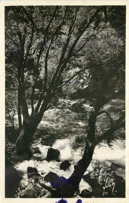 Fonte de Vaucluse — Cachoeiras e rochedos — As Edições de Arte 'YVON'