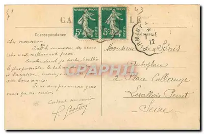 O Castelo de La Rochelambert — Biju de arquitetura Renascentista do século xv, posição admirável na margem direita da Borne, teatro do romance de George Sand « Jean de la Roche » — La Haute-Loire Illustrée, n° 518 — Verso