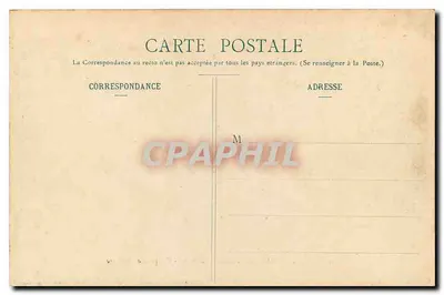 Paleis van Fontainebleau — Uitzicht vanaf de begane grond — n° 44 — Achterkant