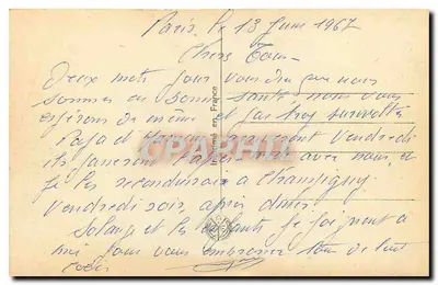 Paryż — Hotel de Ville — Fenaille & Desprez, n°182 — Rewers