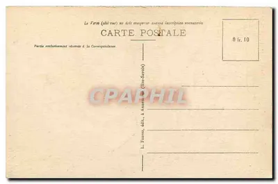 Vallorcine (Haute-Savoie) — Strumień Czarnego źródła — L. Fauraz, wyd. — Rewers