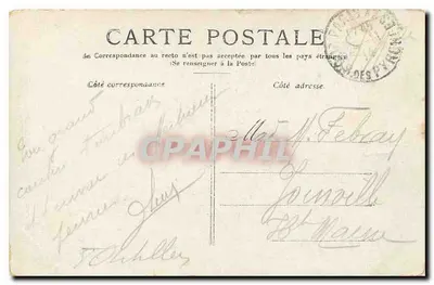 Paris — O Arco do Triunfo da Estrela — Verso