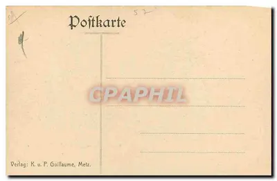 Cemitério dos 3000 Guerreiros em Gravelotte — Schlachtfelder: Krieger-Friedhof d. 3000 Krieger i. Gravelotte — n° 10517 — Verso
