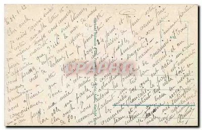 Metz, Generalkommando — budynki wojskowe — wydawca nieodczytelny — Rewers