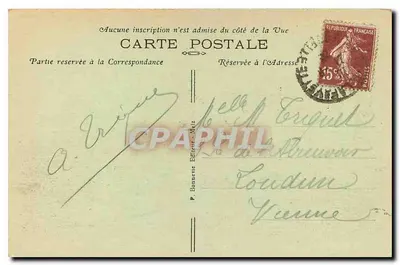 Metz — Katedra — P. Bonnette Wydawca, n°216 — Rewers