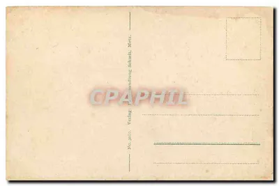 Metz — Moselanlagen — Wydawca: Verlag Schmitt, Metz, n° 3050 — Rewers