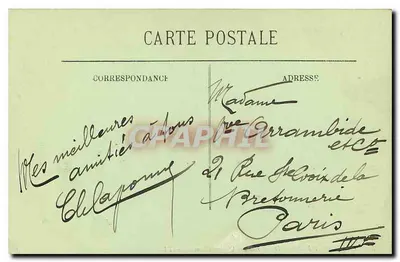Clermont-Ferrand — Widok z Quatre Chemins — LL. — n°37 — Rewers