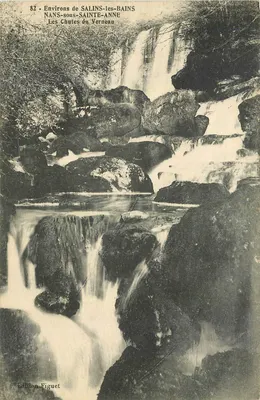 Cascata do Verneau — Arredores de Salins-les-Bains — Edição Figue