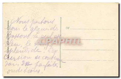 Wąwóz Chamonix — Lódzianka Bossonów i Góra Środkowa — Aug. Conquet, wydawca, nr 338 — Rewers
