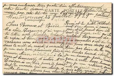 Montmorency — Zamek Dino, fasada wewnętrzna i Taras — E.M. n°732 — Rewers
