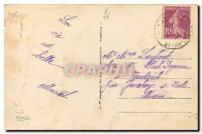 Le Tréport — Molo — Wydawca A. L. A. n° 90 — Rewers