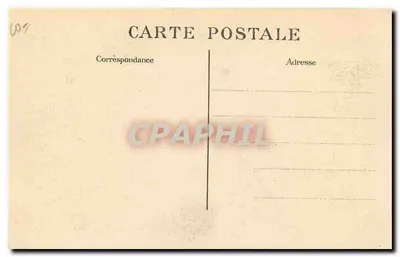 Pontoise — Katedra Świętego Maclou — wydawca Adelle Ponsières, nr 3 — Rewers