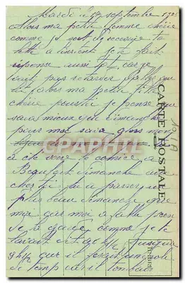 Mailly-le-Camp — Witaj z wydrążonym dekoracją krajobrazową — A. Nieps, wydawca — Rewers