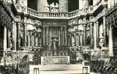 A Catedral de Auch — Altar do Coro — Editor Elcée