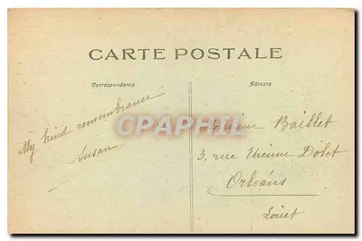 Périgueux - O Castelo Barrière — editor Champigneaud, n°15 — Verso