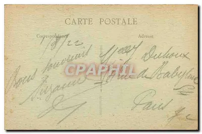 La Savoie — Wysokie miejsce w okolicach Aix-les-Bains — Wyjście z Gouffre Val du Fier — wydawca nieodczytalny, numer serii 202 — Rewers