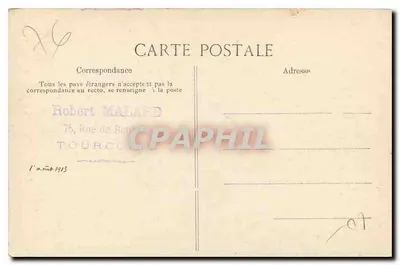 Museu beneditino em Fécamp — Sala Gótica — Imp. da Bénédictine — Verso