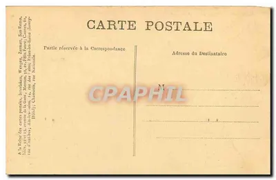 Chamonix — Kolej Aiguilles — Wydawca nie widoczny — Rewers