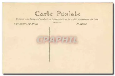 Amiens — Hôtel-de-Ville — wydawca nieznany — Rewers