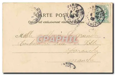 Igreja de Passy — Paris — Bon Nause, n° 288 — Verso