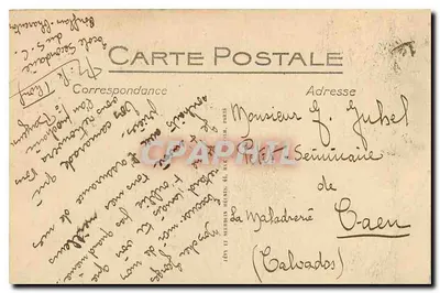 PARIS - Katedra Notre-Dame - Fronton - Levo (Portail de la Vierge) - ND 1176 — Rewers
