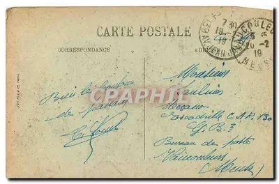 Paryż (17e) — Katedra Notre-Dame — CPAPHIL 1075 — Rewers