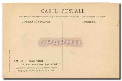 Parigi. Il Ponte Alexandre III — vista del ponte con veicoli e statue — Editore G. Dreyfus, n°14 — Verso