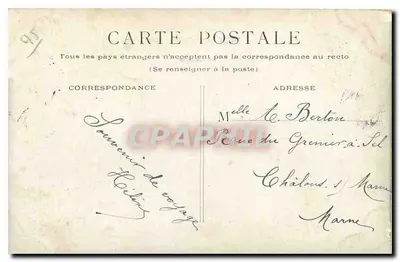 PARÍS - Bois de Boulogne - La Cascade — editor desconocido, número de serie no visible — Reverso