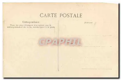 París – El Panteón y la Estatua de J.-J. Rousseau — editor J.-J. Rousseau, n° 4074 — Reverso