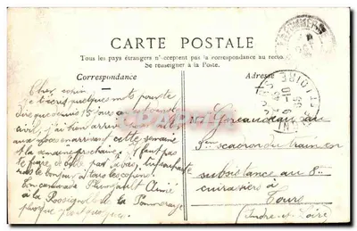 La Pommeraye (M.-et-L.) — Kościół i Krzyżowa Góra — Zbiór L. B. — Rewers